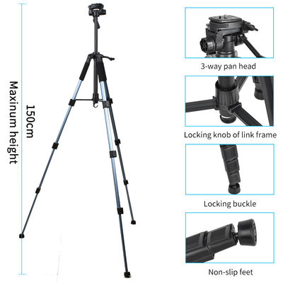 Q668 Aluminum Tripod For Phone And Camera Photography