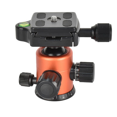 Wholesale 360 Degree Rotating Panoramic Ball Head with Quick Release Plate and Bubble Level