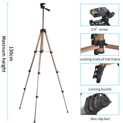 2KG Load Video Camera Tripod Stand For Phone DSLR Living Streaming
