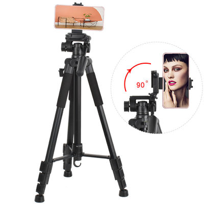 Telescoping Laser Level Tripod Stand With 1/4&quot; 5/8&quot; Screw Mount Height