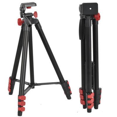 Adjustable 1.35M Extendable Tripod Stand Compatible With IPhone Camera Ipad