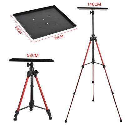 1.5M Projector Laptop Stand Aluminum Alloy With Tray Load 8KG