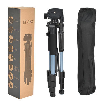 Q668 1.5M Height Aluminum Alloy Tripod For Phone And Camera
