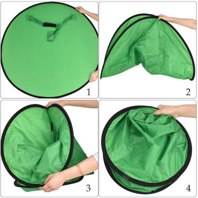 142cm ID Photo Green Screen Video Backdrop Canvas Spray Painted