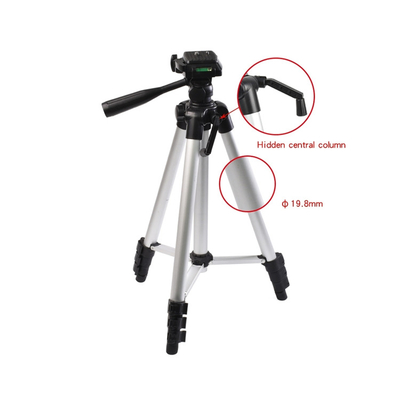 Live Streaming Phone Aluminum Alloy Stand Tripod With Carry Bag