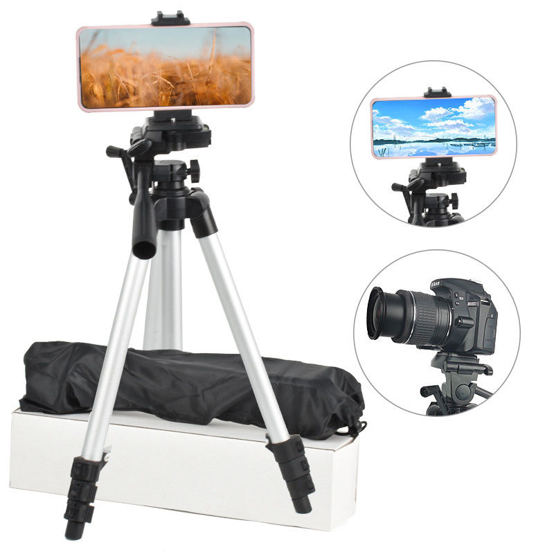 1.2M Digital Camera Aluminum Tripod Stand For Taking Picture Live Broadcast