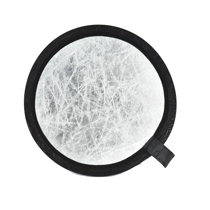 12 Inch 30cm Silver White Round Collapsible Light Reflector For Outdoor Lighting
