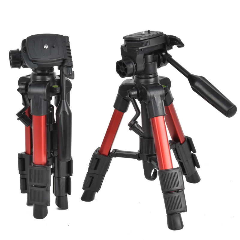Q111 Tabletop Mini Tripod For Phone And Camera With 360 Degree Panorama Shooting