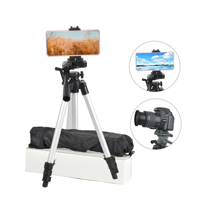 Custom Portable 1.2m Lightweight Flexible Tripod For Phone And Camera